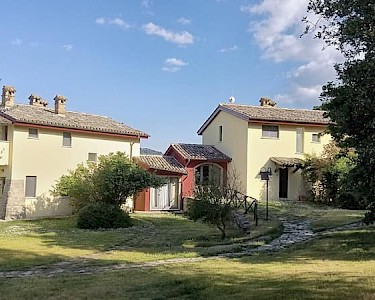 Agriturismo La Torriola Umbrië gebouw