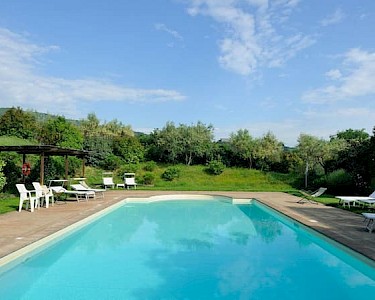 Agriturismo La Torriola Umbrië zwembad