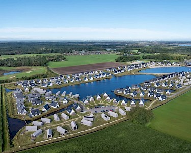 Landal De Strabrechtse Vennen van bovenaf