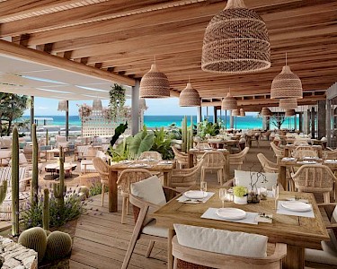Secrets Baby Beach Aruba restaurant