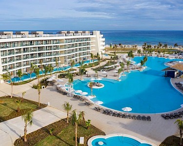 Ocean Coral Spring Jamaica van bovenaf