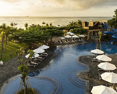Grand Mirage Resort & Thalasso Bali van bovenaf