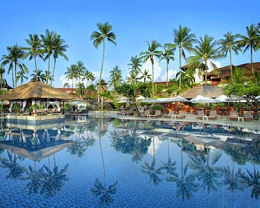 Nusa Dua Beach Bali tropisch bad
