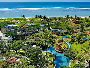 Grand Hyatt Bali van bovenaf