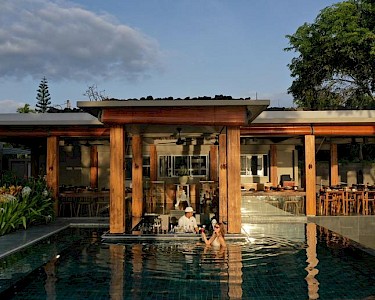 Candi Beach Resort & Spa Bali pool bar