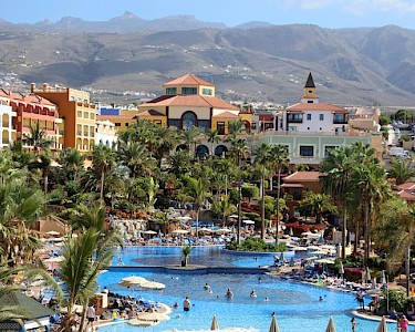 Bahia Principe Sunlight Costa Adeje Tenerife uitzicht