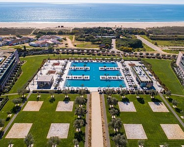 Vila Galé Lagos Algarve van bovenaf