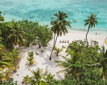 Bandos Maldives strand
