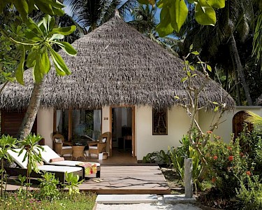 Kuramathi Maldives deluxe beach villa