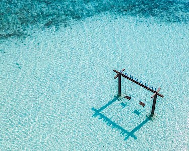 Adaaran Club Rannalhi Malediven schommel