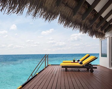 Adaaran Club Rannalhi Malediven terras