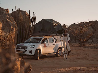 Namibia Nomads 4x4 met daktent