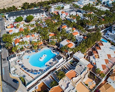 Bahia Calma Beach Fuerteventura bovenaf