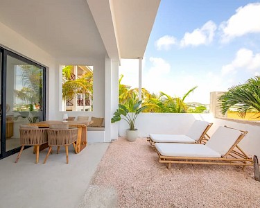 Villa Noma Curaçao balkon