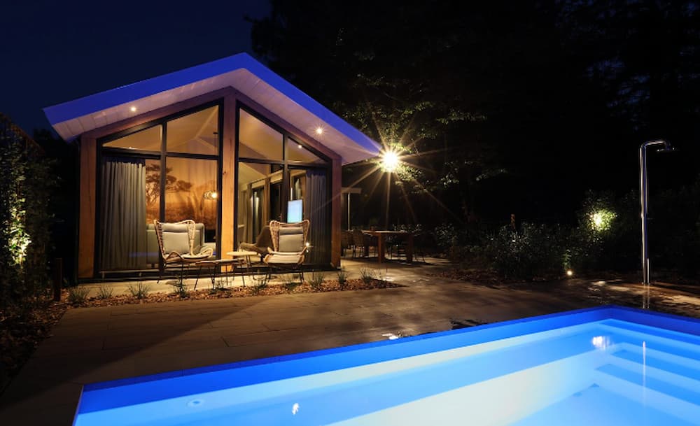 De Thijmse Berg lodge met zwembad