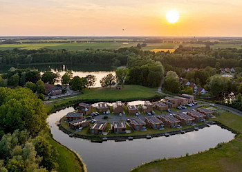 Landal De Wedderplassen van bovenaf