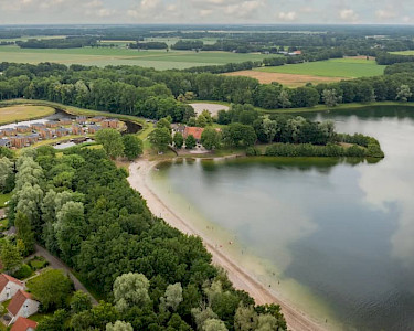 Landal Landgoed Bourtange van bovenaf