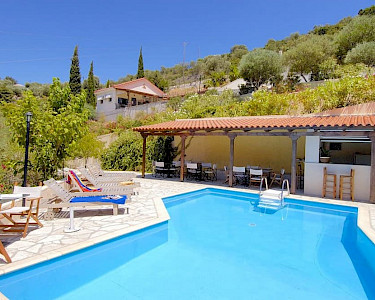 Huize Odyssey Ithaki zwembad