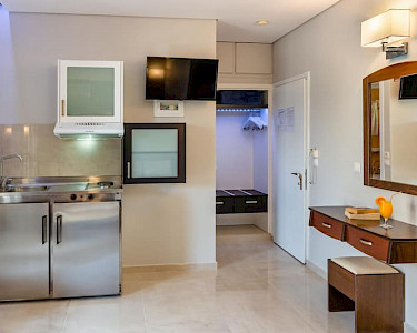 Sands Studio's Lefkas kitchenette