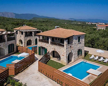 Chrisapella Country Houses Zakynthos van bovenaf