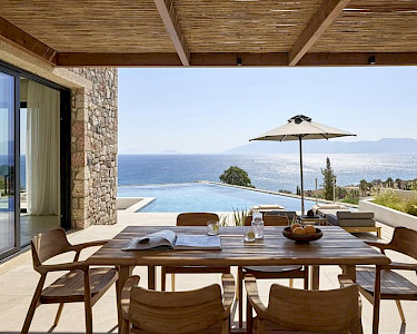 Koia All-Suite Wellbeing Resort Kos terras met uitzicht