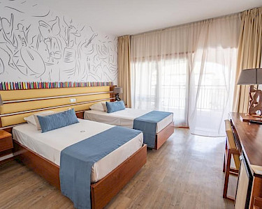 Odjo d'Agua Kaapverdië slaapkamer