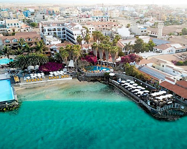 Odjo d'Agua Kaapverdië van bovenaf