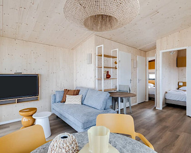 Landal Strandhuisjes Zeezigt binnenkant strandhuisje