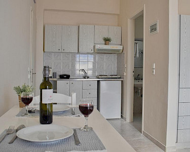 Appartementen Kefalonia View by Alex keukentje
