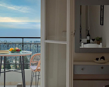 Appartementen Kefalonia View by Alex uitzicht