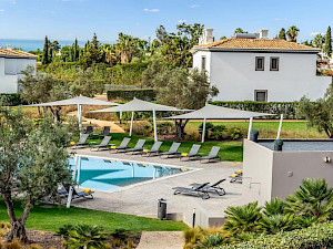 Quinta do Algarvio Village Portugal tuin met zwembad