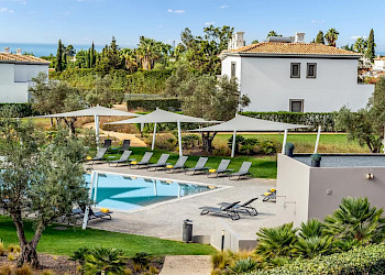 Quinta do Algarvio Village Portugal tuin met zwembad