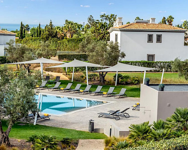 Quinta do Algarvio Village Portugal tuin met zwembad