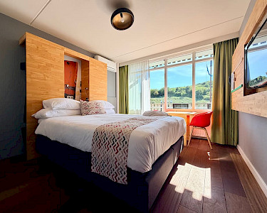 Strandhotel Westduin kamer bed