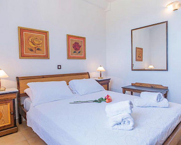 Corfu Aqua Nissaki Griekenland slaapkamer