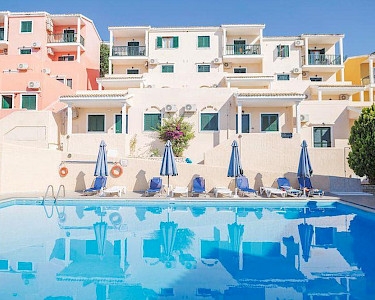 Corfu Aqua Nissaki Griekenland zwembad