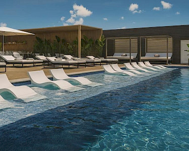 The Pyrmont Curaçao artist impression zwembad