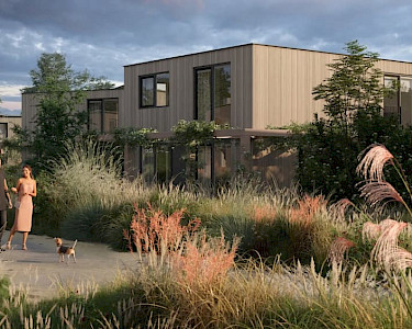 Landal De Schouwse Valleien groen park artist impression