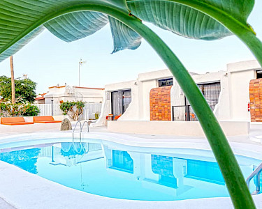 Bungalows Tenesoya Gran Canaria plant zwembad