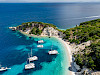 Gidaki Beach op Ithaki in Griekenland