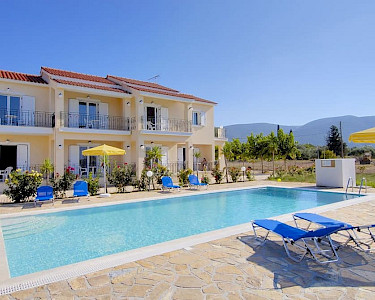 Huize Vangelis Kefalonia zwembad