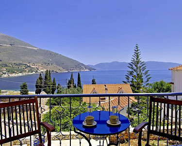 Huize Georgia Kefalonia balkon