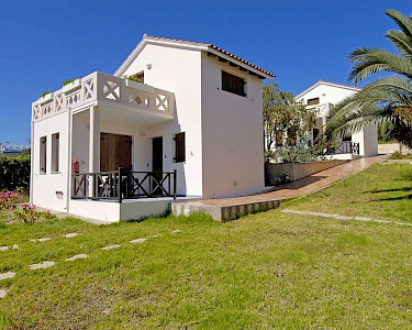 Woningen Alexandros Kreta buitenkant