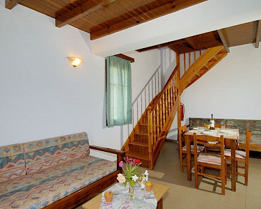 Woningen Alexandros Kreta zithoek