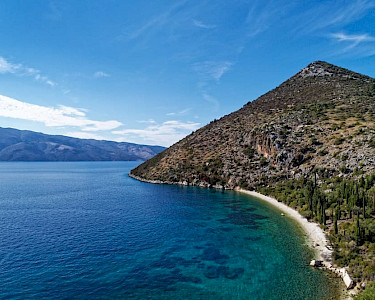 Villa Piso Aetos View Ithaki uitzicht