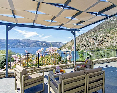 Villa Odysseus Ithaki terras