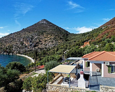Villa Odysseus Ithaki villa met uitzicht en zwembad