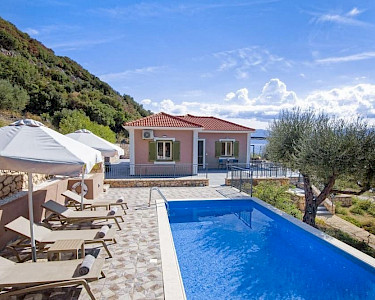 Villa Odysseus Ithaki zwembad