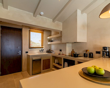 KV Villas Kefalonia keuken