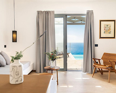 Sophid Wellness Suites Karpathos uitzicht